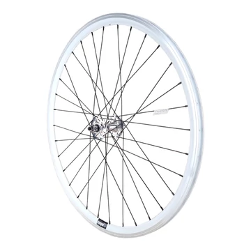 KERÉK ELSŐ 28" 622X14 CSEPEL RMX 32H MART ROYAL LUXUS MAGASPEREMES FEHÉR FŰZÖTT KERÉK