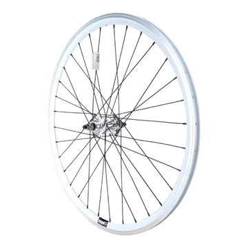 KERÉK HÁTSÓ 28" 622X14 CSEPEL RMX 32H MART ROYAL LUXUS MAGASPEREMES FEHÉR (FLIP-FLOP) FŰZÖTT KERÉK
