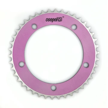 CSEPEL LÁNCTÁNYÉR 42T 1/8 ALU CSEPEL PINK HAJTÁS