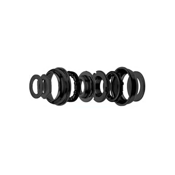 CSÉSZEGARNITÚRA 68MM BMX FEKETE HAJTÁS