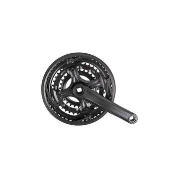 HAJTÓMŰ MOUNTAIN BIKE ACÉL 170MM 48/38/28T + LV 3/32 FEKETE 170MM 48/38/28 +LV 3/32 FKTMESS HAJTÁS