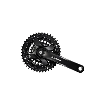 HAJTÓMŰ ALU 170MM 42/34/24T SHIMANO TOURNEY TY-501 FEKETE HAJTÁS