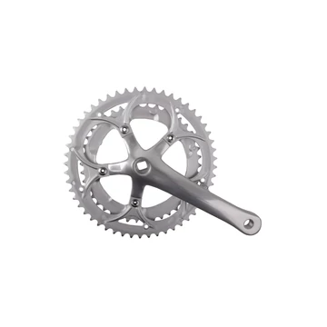 HAJTÓMŰ ALU/ACÉL 170MM 52/42T VERSENY - 9 SEBESSÉGES EZÜST HAJTÁS