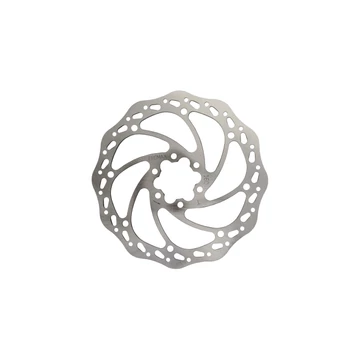 FÉKTÁRCSA 160MM PROMAX BD-160 (CSAVAROKKAL) EZÜST (BLISZTERES) FÉKKIEGÉSZÍTŐ