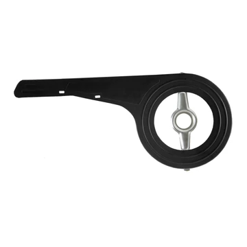 LÁNCVÉDŐ MŰANYAG 38-48T +TARTÓ 520 X 230 MM FEKETE LÁNC