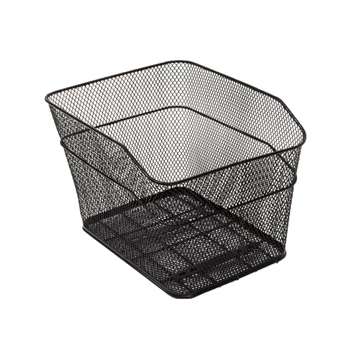 KOSÁR HÁTSÓ SŰRŰSZÖVÉSŰ MAGASÍTOTT - 39X29X24 CM + TARTOZÉK FEKETE KOSÁR