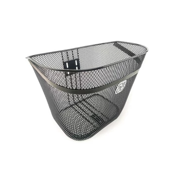 KOSÁR ELSŐ ACÉL SŰRŰSZÖVÉSŰ CSEPEL LOGÓS - 35X25X24 CM + TARTOZÉK FEKETE (20DB/DOBOZ) KOSÁR