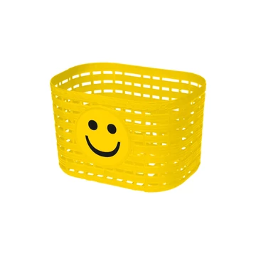 KOSÁR GYERMEK MŰANYAG SMILEY SÁRGA KOSÁR