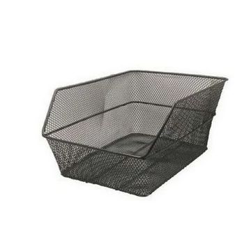 KOSÁR HÁTSÓ SŰRŰSZÖVÉSŰ NORMÁL - 39X29X19 CM + TARTOZÉK FEKETE KOSÁR