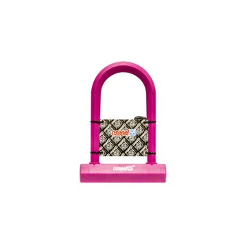 ZÁR U-LAKAT KULCSOS 14 X 186 X 260 MM SZILIKONOS - CSEPEL PINK LAKAT