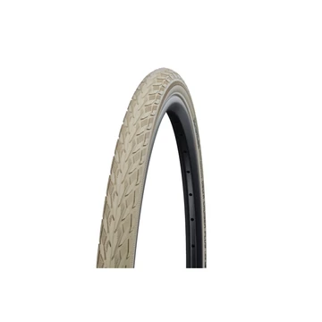 GUMIKÖPENY 28X1-1/2 (40-635) SCHWALBE DELTA CRUISER PLUS HS431 KRÉM REFLEXCSÍKOS KÜLSŐ GUMI