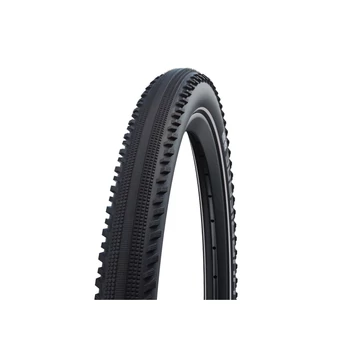 GUMIKÖPENY 26X2,10 (54-559) SCHWALBE HURRICANE HS499 FEKETE REFLEXCSÍKOS KÜLSŐ GUMI