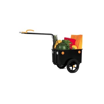 UTÁNFUTÓ TEHERSZÁLLITÓ DOBOZ BELLELLI MAXI - 12" / 60L (MAX 35KG) FEKETE KERÉKPÁR SZÁLLÍTÓ