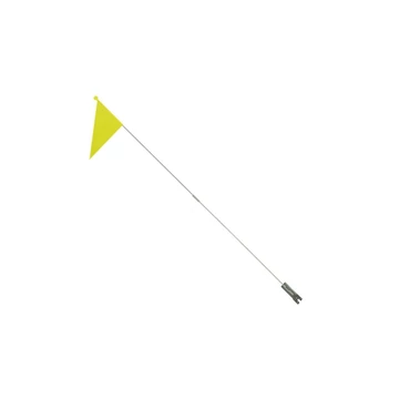 ZÁSZLÓ BIZTONSÁGI GYERMEK 1500 MM - HÁTSÓ TENGELYRE NEON SÁRGA RUHÁZAT
