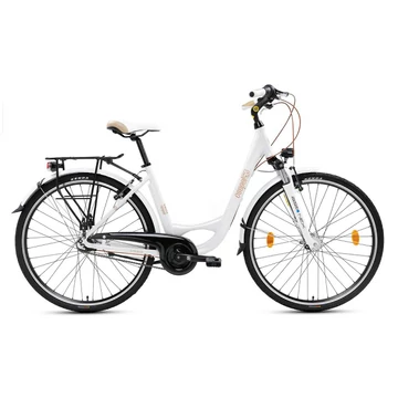 SIGNO NŐI 28/19 N7 21 AGYDINAMÓ FEHÉR YS894-1 TREKKING KERÉKPÁR
