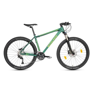 WOODLANDS PRO 27,5/16,5 MOUNTAIN BIKE 2.1 27SP MATT ZÖLD YS7935 MTB KERÉKPÁR