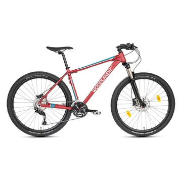 WOODLANDS PRO 27,5/20 MOUNTAIN BIKE 2.1 27SP MATT BORDÓ YS7405 MTB KERÉKPÁR