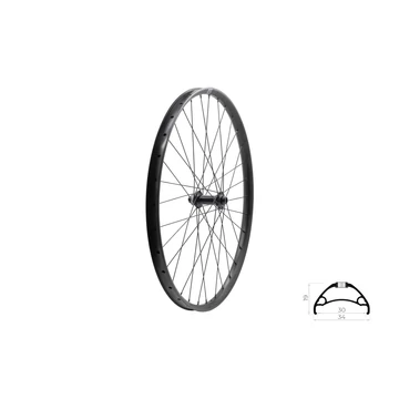 FŰZÖTT ELSŐ KERÉK KLS ASESINO 30 DSC F, 27,5", BLACK FŰZÖTT KERÉK