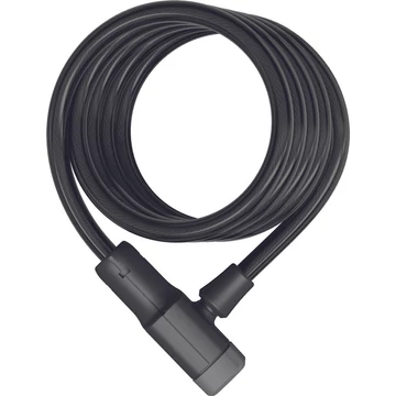 ABUS spirál lakat Primo 5510K/180, fekete (14245 cikkszámú - 5510K/180 helyettesítő) LAKAT
