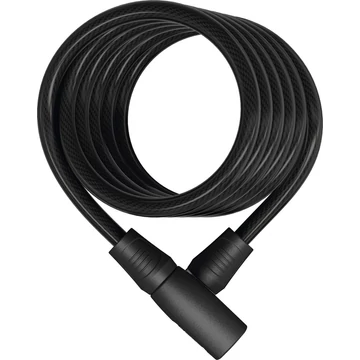 ABUS spirál lakat Star 4508K/150, fekete LAKAT