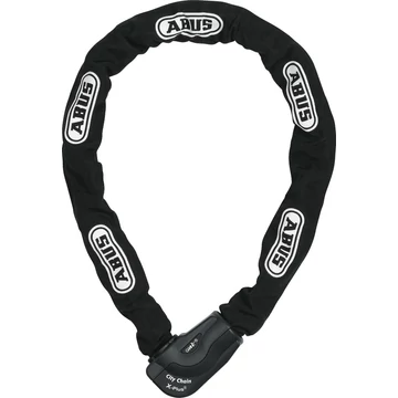 ABUS láncos lakat Granit CityChain XPlus 1060/110, XPlus zárszerkezettel, fekete LAKAT