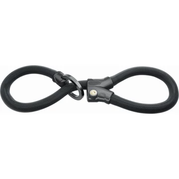 ABUS láncos lakat Infinity Loop 1806/140, fekete LAKAT