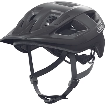 ABUS kerékpáros városi sisak Aduro 3.0 LED, In-Mold, titan L (58-62 cm) SISAK