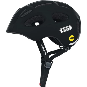ABUS kerékpáros gyerek sisak Youn-I MIPS, In-Mold, velvet black, M (52-57 cm) SISAK