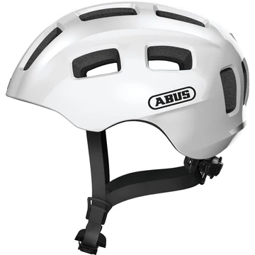 ABUS kerékpáros gyerek sisak Youn-I 2.0, In-Mold, pearl white, S (48-54 cm) SISAK