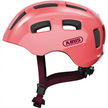 ABUS kerékpáros gyerek sisak Youn-I 2.0, In-Mold, living coral, M (52-57 cm) SISAK