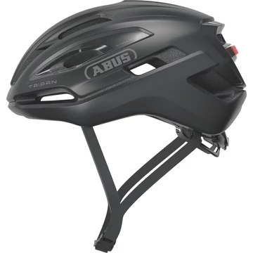 ABUS kerékpáros sport gravel sisak Taipan LED, In-Mold,  velvet black, M  (54-58 cm) SISAK