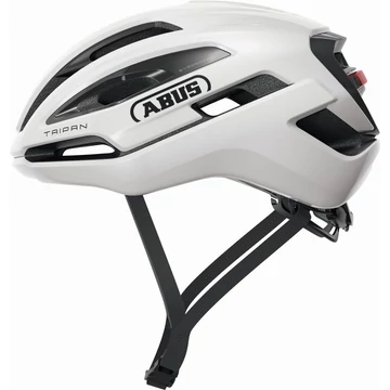 ABUS kerékpáros sport gravel sisak Taipan LED, In-Mold, shiny white, L (57-61 cm) SISAK