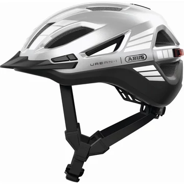 ABUS kerékpáros városi sisak Urban-I 4.0 ACE, In-Mold, signal silver, M (54-58 cm) SISAK