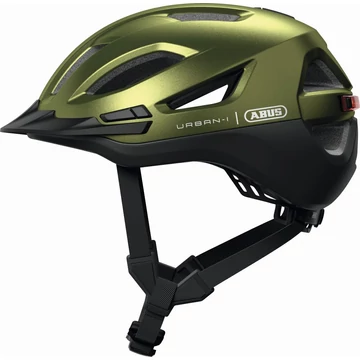 ABUS kerékpáros városi sisak Urban-I 4.0 ACE, In-Mold, pepper green, M (54-58 cm) SISAK