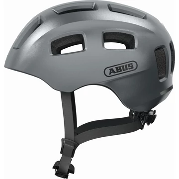ABUS kerékpáros gyerek sisak Youn-I 2.0, In-Mold, graphite silver, S (48-54 cm) SISAK
