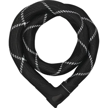 ABUS láncos lakat Iven Chain 8210/85, fekete LAKAT
