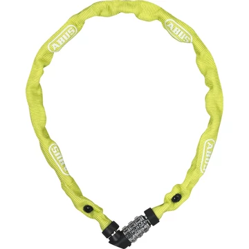 ABUS láncos lakat számzárral Web 1200/60, lime LAKAT