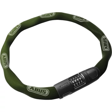 ABUS láncos lakat számzárral 8808C/85, jáde zöld LAKAT