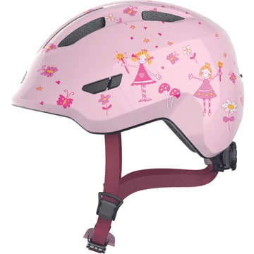 ABUS kerékpáros gyerek sisak Smiley 3.0, In-Mold, rose princess, M (50-55 cm) SISAK