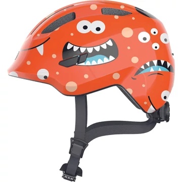 ABUS kerékpáros gyerek sisak Smiley 3.0, In-Mold, orange monster, S (45-50 cm) SISAK
