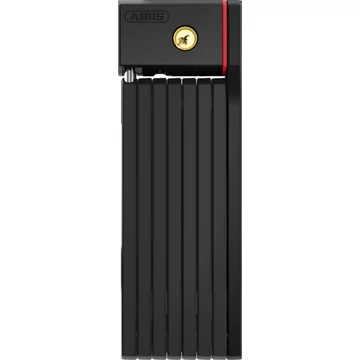 ABUS hajtogatható lakat uGrip BORDO Big 5700/100, SH tartóval, fekete LAKAT