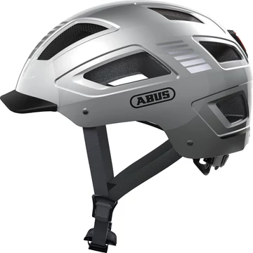 ABUS kerékpáros városi sisak Hyban 2.0, ABS, signal silver, L (56-61 cm) SISAK