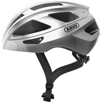 ABUS kerékpáros sport sisak Macator, In-Mold, gleam silver, S (51-55 cm) SISAK