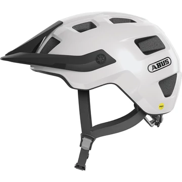 ABUS kerékpáros sport sisak MoTrip MIPS, In-Mold, shiny white, L (57-61 cm) SISAK