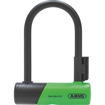 ABUS U-lakat Ultra 410K/150 HB140, SH tartóval, zöld LAKAT