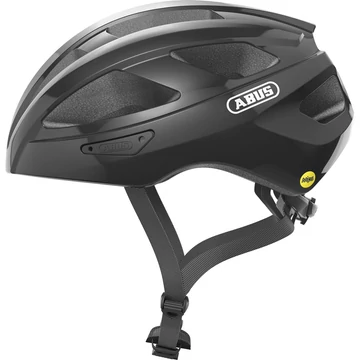 ABUS kerékpáros sport sisak Macator MIPS, In-Mold, shiny black, L (58-62 cm) SISAK