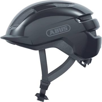 ABUS kerékpáros városi sisak Purl-Y, In-Mold, shiny black M (54-58 cm) SISAK