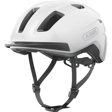 ABUS kerékpáros városi sisak Purl-Y, In-Mold, shiny white S (51-55 cm) SISAK