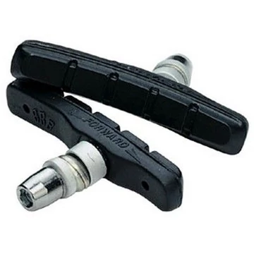 BBB Cycling kerékpáros fékpofa BBS-04 OEM VeeStop, V-fékhez, csomagolás nélküli, fekete (Min. rendelési egység: 25 db) FÉKKIEGÉSZÍTŐ