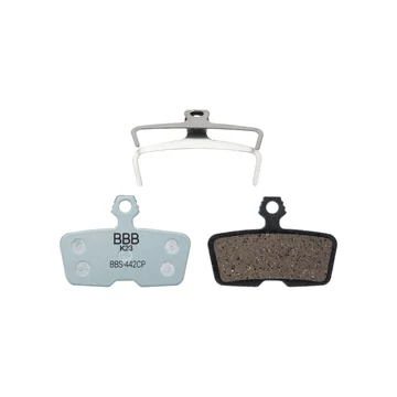 BBB Cycling kerékpáros hűtőbordás tárcsafék betét BBS-442CP DiscStop Coolfin, csak betét, Avid Code R kompatibilis TÁRCSAFÉK ALKATRÉSZEK
